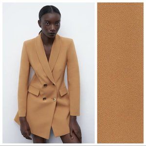Zara Double Breasted Blazer Dress | NWT